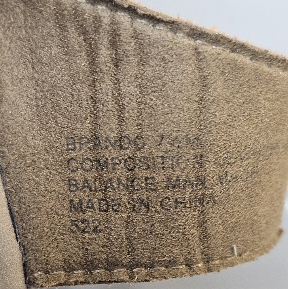 Steve Madden Tan Suede Buckle Sandals - Picture 8 of 8
